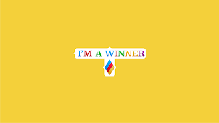 I'M A WINNER logo