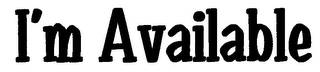 I'M AVAILABLE logo