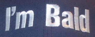 I'M BALD logo