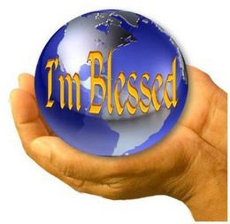 I'M BLESSED logo