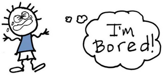 I'M BORED! logo