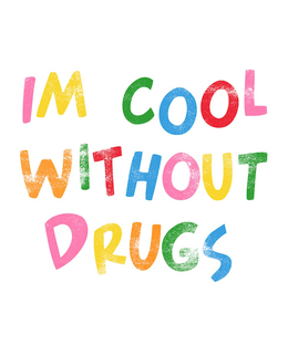 IM COOL WITHOUT DRUGS logo