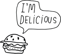 I'M DELICIOUS logo