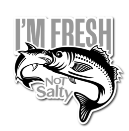 I'M FRESH NOT SALTY logo