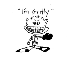 "I'M GRITTY" logo