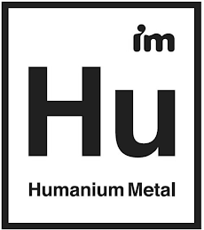 IM HU HUMANIUM METAL logo
