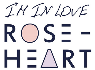 I'M IN LOVE ROSE-HEART logo
