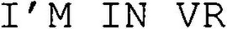 I'M IN VR logo