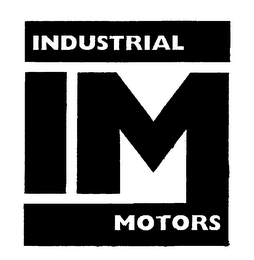 IM INDUSTRIAL MOTORS logo
