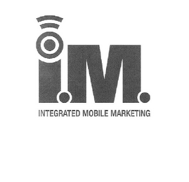 I.M. INTEGRATED MOBILE MARKETING logo