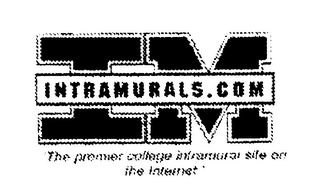 IM INTRAMURALS.COM 'THE PREMIER COLLEGE INTRAMURAL SITE ON THE INTERNET.'