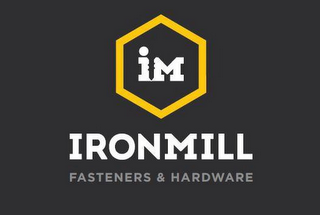 IM IRONMILL FASTENERS & HARDWARE logo