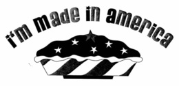 I'M MADE IN AMERICA logo