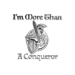 I'M MORE THAN A CONQUEROR logo