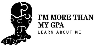 I'M MORE THAN MY GPA LEARN ABOUT ME logo