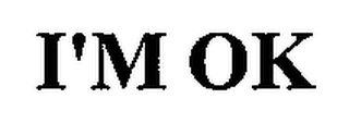 I'M OK logo