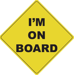 I'M ON BOARD logo