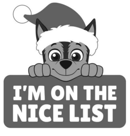 I'M ON THE NICE LIST logo