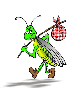 I'M OUT OF HERE logo