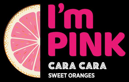 I'M PINK CARA CARA SWEET ORANGES logo