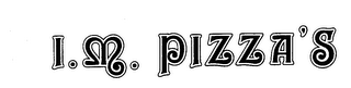 I.M. PIZZA'S logo