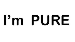 I'M PURE logo