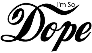 I'M SO DOPE logo