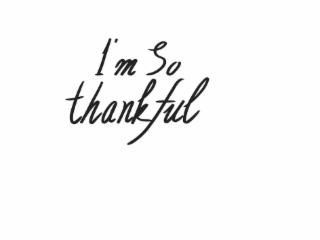 I'M SO THANKFUL logo