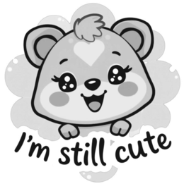 I'M STILL CUTE logo
