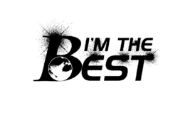 I'M THE BEST logo