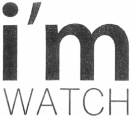 I'M WATCH logo