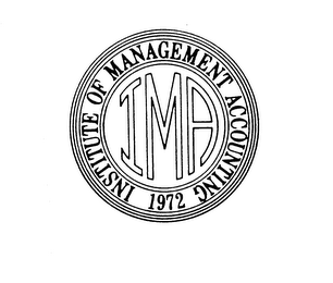 IMA INSTITUTE OF MANAGEMENT ACCOUNTING 1972 logo
