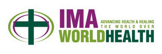 IMA WORLDHEALTH ADVANCING HEALTH & HEALING THE WORLD OVER logo