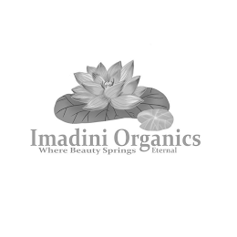 IMADINI ORGANICS WHERE BEAUTY SPRINGS ETERNAL logo
