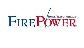 IMAGE. BRAND. MESSAGE. FIRE POWER logo
