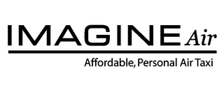 IMAGINE AIR AFFORDABLE, PERSONAL AIR TAXI logo