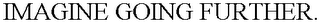 IMAGINE GOING FURTHER. logo