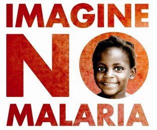IMAGINE NO MALARIA logo