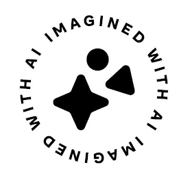 IMAGINED WITH AI IMAGINED WITH AI logo