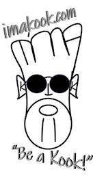 IMAKOOK.COM ''BE A KOOK!" logo