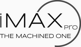 IMAXPRO THE MACHINED ONE logo