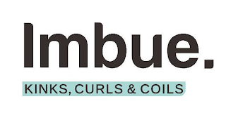 IMBUE. KINKS, CURLS & COILS logo