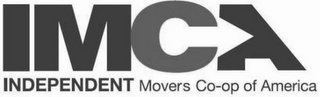 IMCA INDEPENDENT MOVERS CO-OP OF AMERICA logo