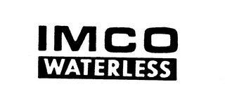 IMCO WATERLESS logo