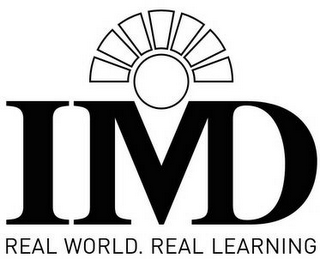 IMD REAL WORLD. REAL LEARNING logo