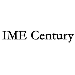 IME CENTURY logo