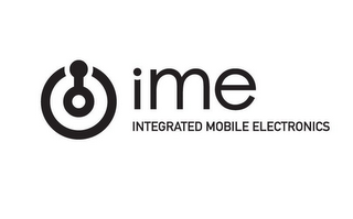 IME INTEGRATED MOBILE ELECTRONICS logo