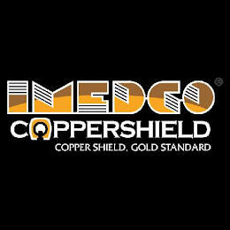 IMEDCO COPPERSHIELD COPPER SHIELD, GOLD STANDARD logo