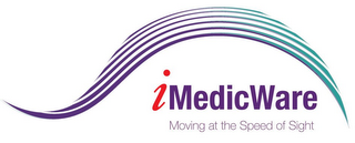 IMEDICWARE MOVING AT THE SPEED OF SIGHT logo