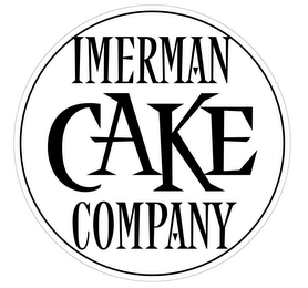 IMERMAN CAKE COMPANY logo
